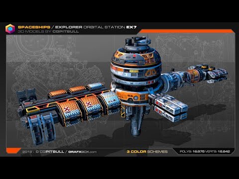 Spaceships / EXPLORER Orbital Station EX7