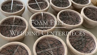Foam Free | Flowers | Wedding Centerpieces  4K