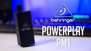 Video thumbnail for Behringer - Powerplay PM1 | Unboxing by James Chia
