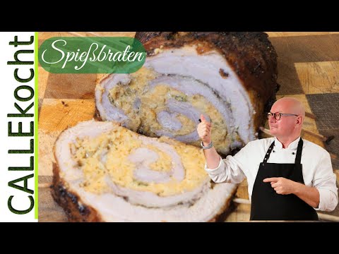 Rollbraten im Backofen selber machen. Omas Rezept mit super Kruste!