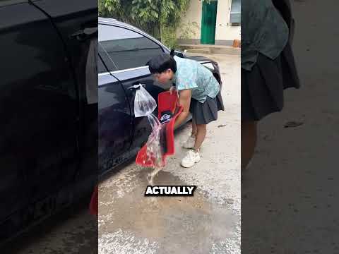 My Mom Cleans Cars Like a Pro! 🚗✨👩‍🧽