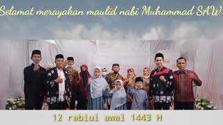 Download lagu Selamat merayakan maulid nabi Muhammad Saw, 12 rabiul awal 1443 H mp3