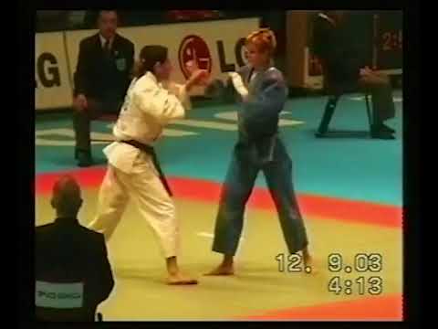 1.- Daniela Krukower (ARG) vs Urska Zolnir (SLO) - Campeonato del Mundo Osaka 2003 🥋