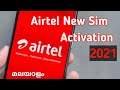 Airtel Sim Activation New Process 2021 How To Activation New Airtel Sim 2021 Airtel Prepaid Sim