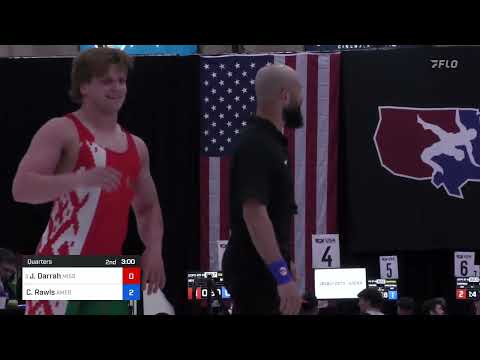 92 Kg Quarters - Jack Darrah, Missouri Vs Carsten Rawls, American University 7f1d