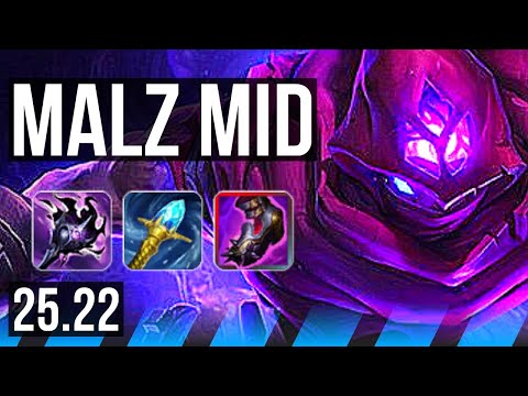 MALZAHAR vs VIKTOR (MID) | Rank 2 Malz, 500+ games, Dominating | EUW Challenger | 25.22