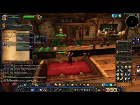 Reward for Gathering Materials mage quest - WoW Classic