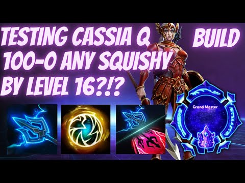 Cassia Ball Lightning - Testing Q Build Cassia! - Grandmaster Storm League