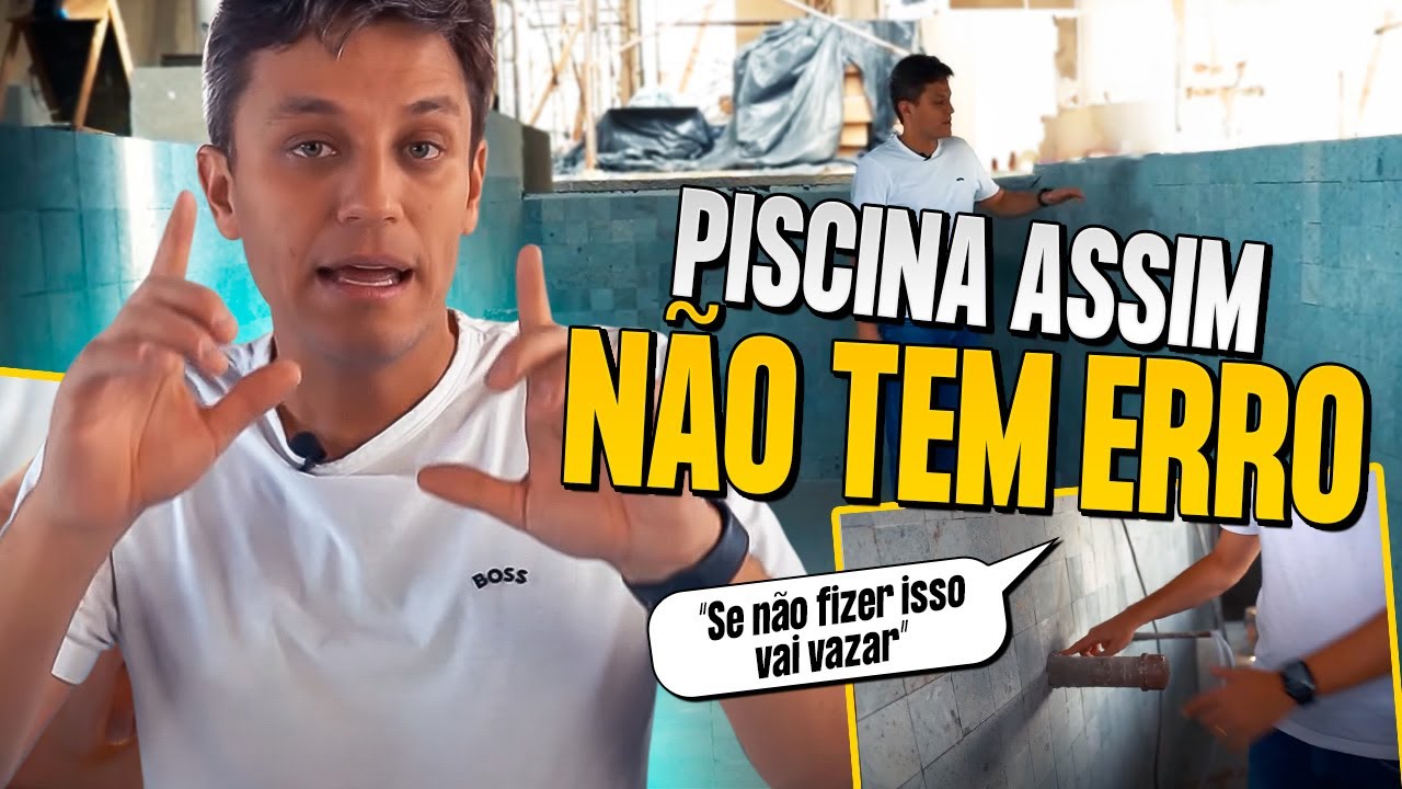 PEDRA HIJAL: Segredos para uma piscina PERFEITA e SEM VAZAMENTOS | Engenheiro Matheus