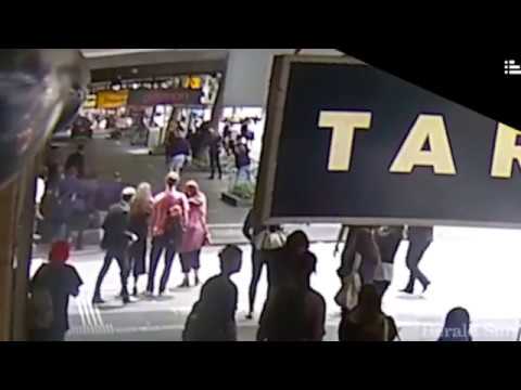 CCTV of Bourke Street rampage (Courtesy of The Herald Sun)