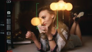 Chanel Lily-Rose Depp behind the scenes of the film