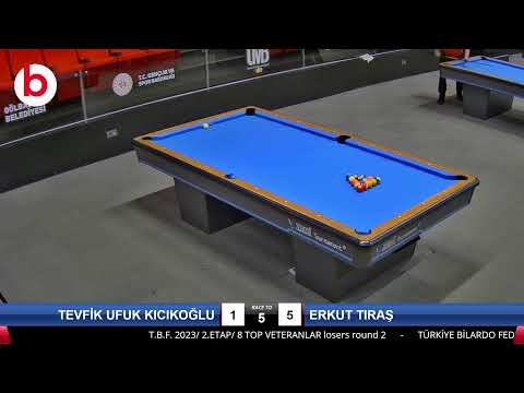 TEVFİK UFUK KICIKOĞLU & ERKUT TIRAŞ Bilardo Maçı - 