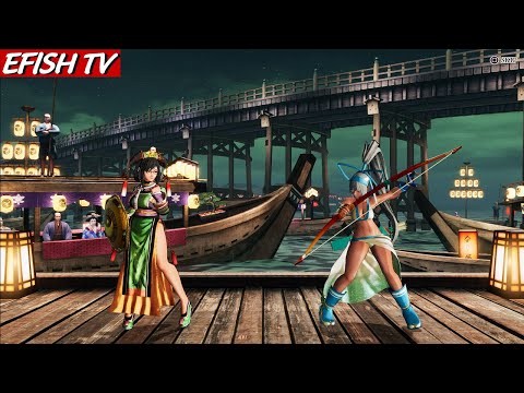 Wu Ruixiang vs Majikina Mina (Hardest AI) - Samurai Shodown