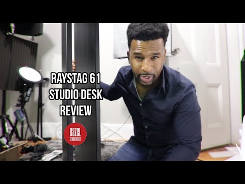 Bazel Studio Desk Raystag-61 key Studio Desk Black image 7