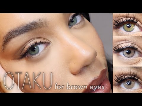 OTAKU CONTACT LENSES...Are They Worth It? | Honest Review, Try-On + Discount