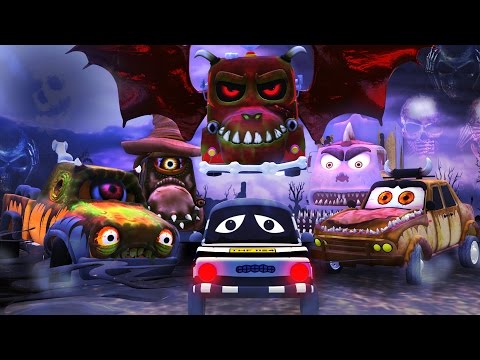 Road Rangers | It's Halloween night not a Road Ranger in sight | scary song for children | Ep #13 Video