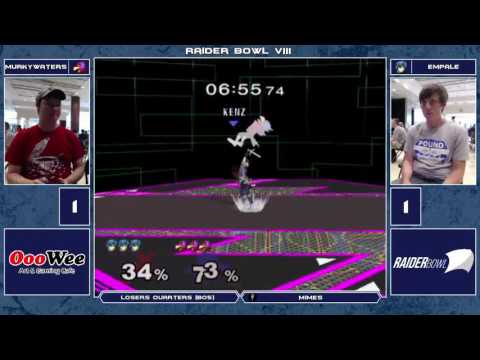 Raider Bowl VIII Melee Singles - MurkyWaters (Falco) vs Empale (Marth) - Loser's Quarters