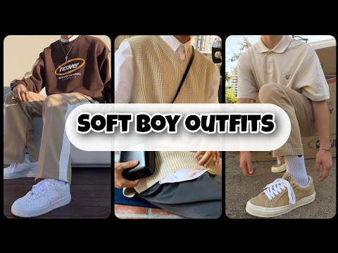 Soft Boy aesthetic outfits/ how to dress like a soft...