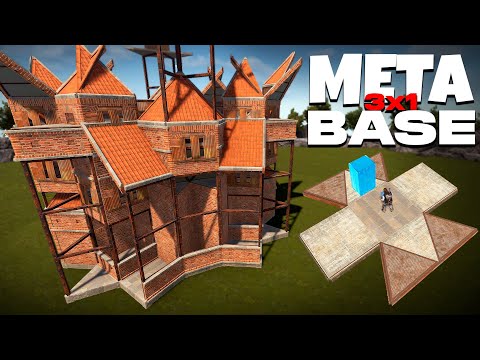 (NEW) Perfect 3x1 Expansion / Solo - Trio / Rust Base Design 2025