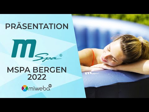 2022 Präsentation: Outdoor Whirlpool MSpa Bergen 💦 | Aufblasbarer Whirlpool | Garten