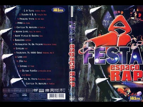 DVD Festa Espaço Rap Ao Vivo