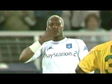 Djibril Cissé emotional final game for Auxerre