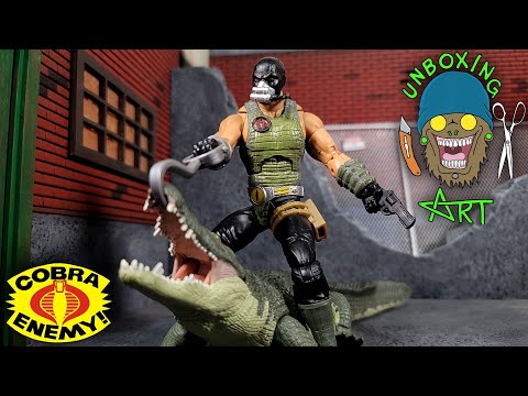 G.I. Joe Classified Series  Croc Master and Fiona Unboxing and Review