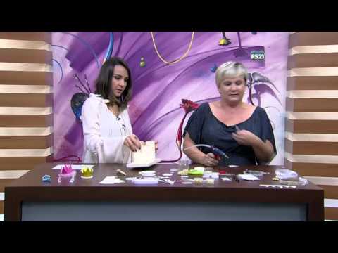 Mulher.com - 05/11/2015 - Enfeite de cabelo - Regiane Tartari PT1