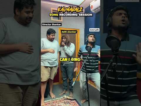 Indian 2 - Kadharalz Song Recoding 😂🔥 #vikkals #shorts