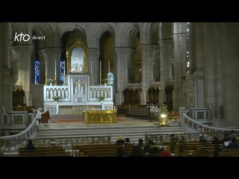 Prière du Milieu du Jour du 12 janvier 2024 au Sacré-Coeur de Montmartre