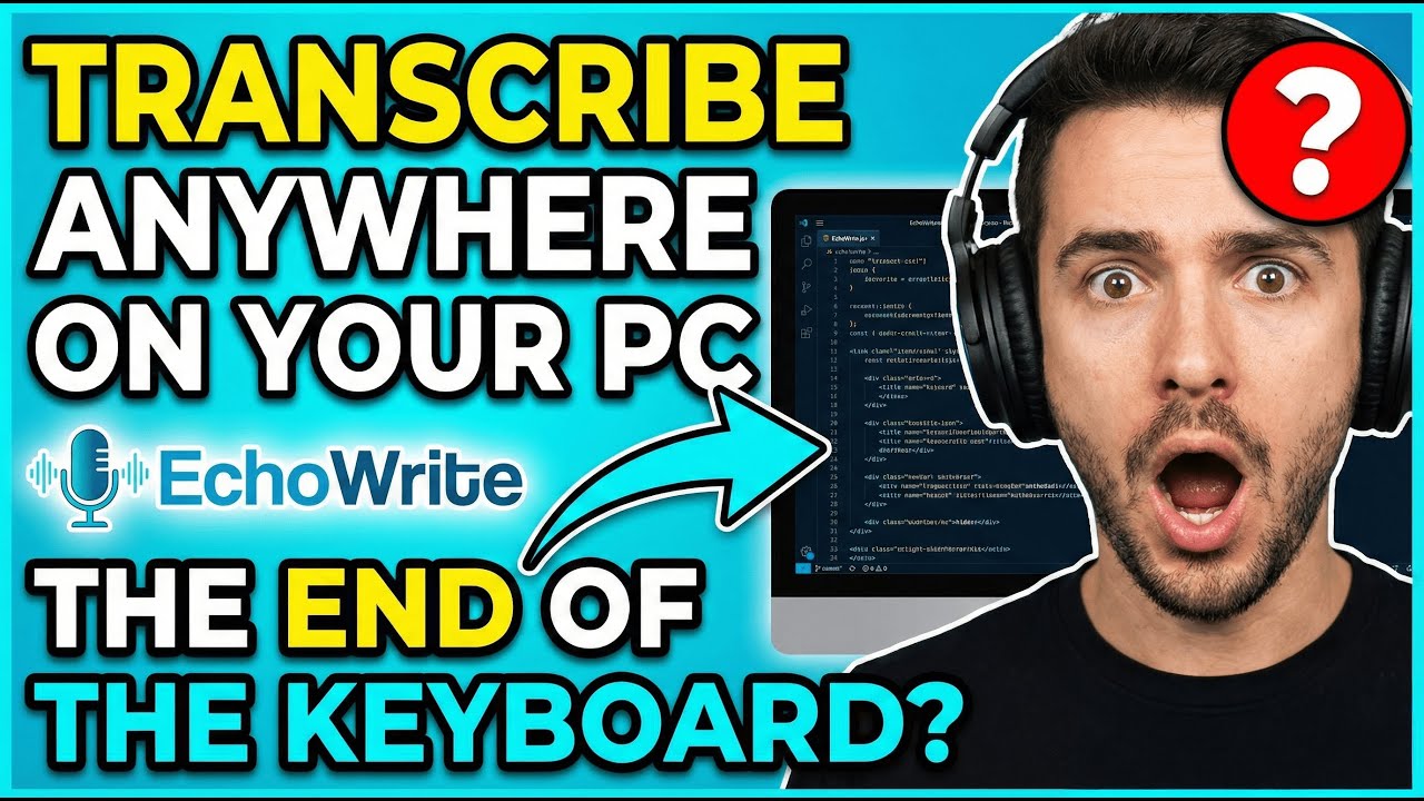 How to transcribe your voice anywhere on your PC