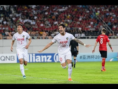 Guangzhou Evergrande 2-2 Tianjin Quanjian FC (AFC ...