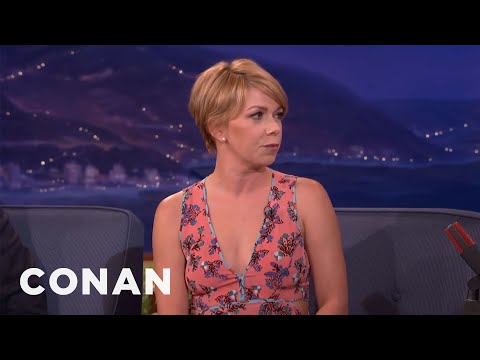 Mary Elizabeth Ellis: Charlie Day Arm-Wrestled For The Right To Hit On Me | CONAN on TBS