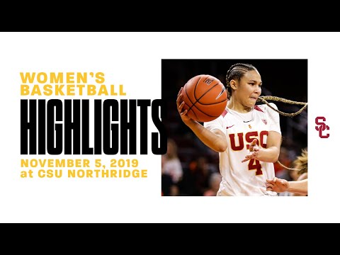 Women's Basketball: USC 69, CSUN 53 - Highlights 11/5/19