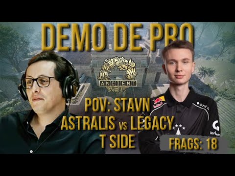 [PT] CS 2 -  zorlaK Analisa: PoV STAVN - ASTRALIS vs LEGACY - ANCIENT (T-SIDE) [Demo de Pro]