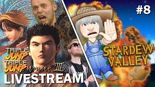 Shenmue III/Stardew Valley: SHENMOO I'M A COW | TripleJump Live