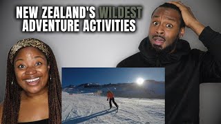 🇳🇿 LET'S GO TO NEW ZEALAND! American Couple Reacts to 10 of New Zealand's WILDEST Adventures