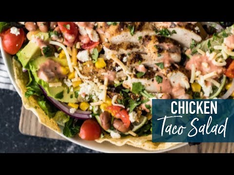 Chicken Taco Salad!