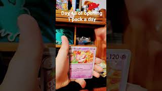 Day 48 of opening 1 pack a day ##pokemoncards #pokemontcg