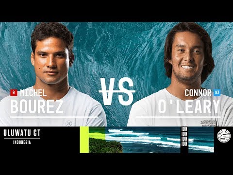 Michel Bourez vs. Connor O'Leary - Round Three, Heat 8 - Uluwatu CT 2018