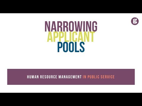 Human Resource Management in Public Service