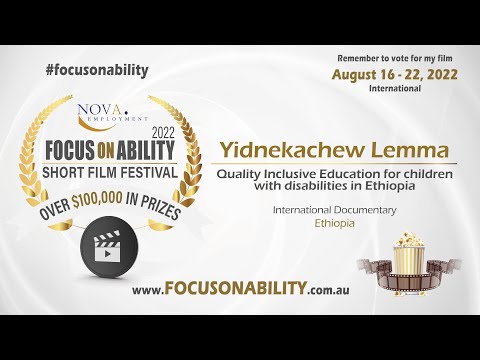 Quality Inclusive Education for children with disabilities in Ethiopia film thumbnail