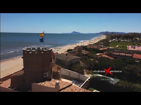 Valencia Summer vibes drone view. DJI MINI 2 4K