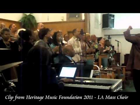 GMWA LA Chapter sings at Heritage Music Foundation