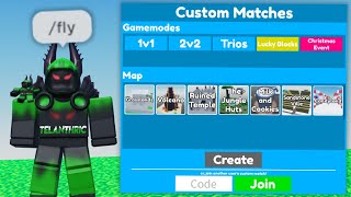*NEW* CUSTOM MATCHES + ADMIN COMMANDS in Roblox BedWars