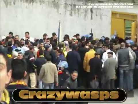Ercolano - Juve Stabia • Serie D • anno 2003/2004 • CURVA SUD CASTELLAMMARE DI STABIA