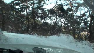 preview picture of video 'SSangyong musso in the snow 2-1 눈속의 도투락 목장 20110105.wmv'