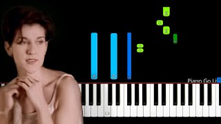 Céline Dion - Pour que tu m&#39;aimes encore Piano Tutorial