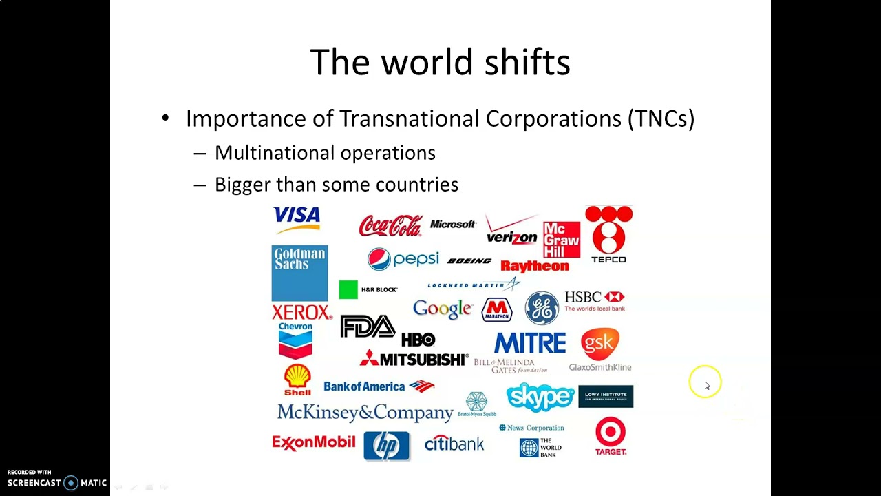 Globalization #4: Economic Globalization