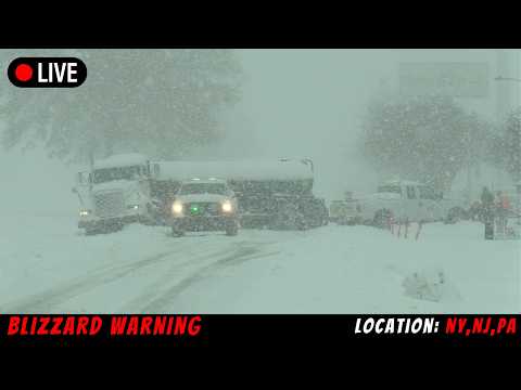 THE BLIZZARD OF 2026 CRIPPLES NEW JERSEY— LIVE STORM CHASER